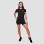 Tricou de alergare pentru femei Pulse Black - GymBeam XL