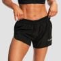 Pantaloni scurți de alergare pentru femei Pulse X Black - GymBeam S