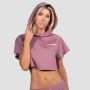 Hanorac pentru femei Relay Cropped Haze - GymBeam S