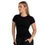Tricou pentru femei Ribbed Black - STRIX L