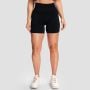 Pantaloni scurți pentru femei Sculpt Seamless Black - GymBeam S