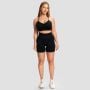 Pantaloni scurți pentru femei Sculpt Seamless Black - GymBeam S