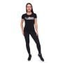 Tricou pentru femei Strong Tomorrow Black - GymBeam L