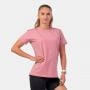 Tricou pentru femei Invisible Logo Old Rose - NEBBIA L