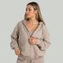 Hanorac pentru femei Zip Taupe - STRIX L