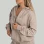 Hanorac pentru femei Zip Taupe - STRIX L
