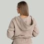 Hanorac pentru femei Zip Taupe - STRIX L