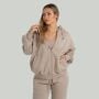Hanorac pentru femei Zip Taupe - STRIX L