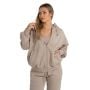 Hanorac pentru femei Zip Taupe - STRIX L