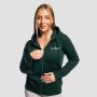 Hanorac pentru femei Zipper Hoodie Pine - GymBeam L