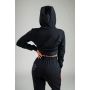 Hanorac pentru femei Essential Cropped Hoodie Black - STRIX S