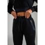 Pantaloni sport pentru femei Essential Black - STRIX XL