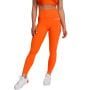 Colanți pentru femei High-waist Limitless Orange - GymBeam S