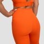 Colanți pentru femei High-waist Limitless Orange - GymBeam S