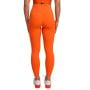 Colanți pentru femei High-waist Limitless Orange - GymBeam S