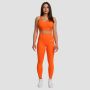 Colanți pentru femei High-waist Limitless Orange - GymBeam S