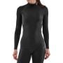 Tricou de compresie pentru femei Series-3 Thermal Long Sleeve Top Black - SKINS S