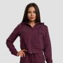 Hanorac pentru femei Zip-up TRN Eggplant - GymBeam XS