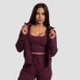 Hanorac pentru femei Zip-up TRN Eggplant - GymBeam XS