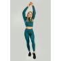 Hanorac pentru femei Essential High-Neck Deep Teal  - STRIX S