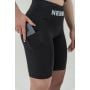 Pantaloni scurți pentru femei Biker High Waist Gym Therapy Black - NEBBIA XS