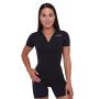 Tricou pentru femei Cropped Ignite Black - GymBeam S