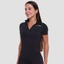 Tricou pentru femei Cropped Ignite Black - GymBeam S