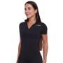 Tricou pentru femei Cropped Ignite Black - GymBeam S