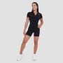 Tricou pentru femei Cropped Ignite Black - GymBeam S