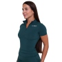 Tricou pentru femei Cropped Ignite Dark Green - GymBeam S