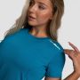 Tricou pentru femei Limitless Aquamarine - GymBeam XS