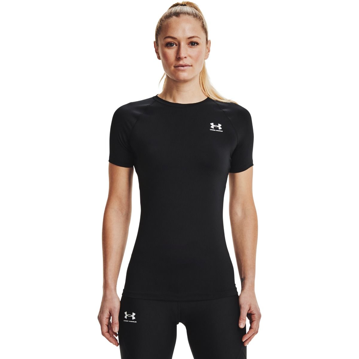 Tricou pentru femei HG Authentics Comp SS Black - Under Armour