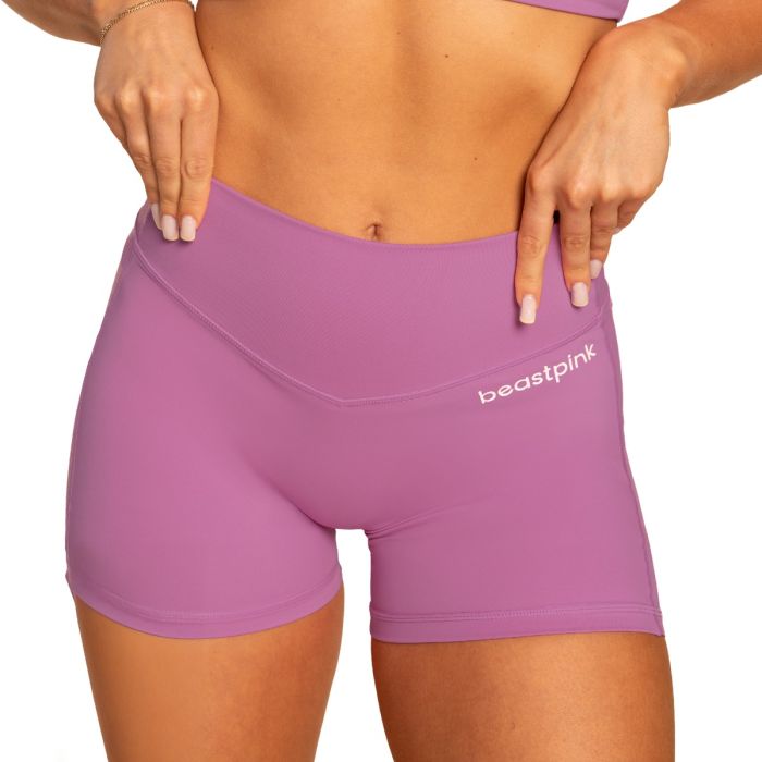 Pantaloni scurți pentru femei Grace Purple - BeastPink M