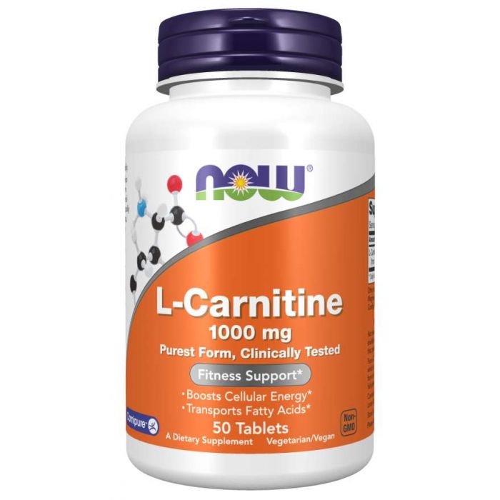 L-Carnitină 1000 mg - NOW Foods