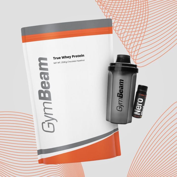 True Whey - GymBeam 1000 g - ciocolată - 00