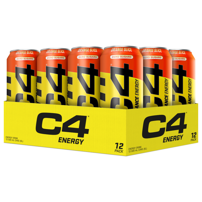 C4 Energy Drink - Cellucor 500 ml - orange slice