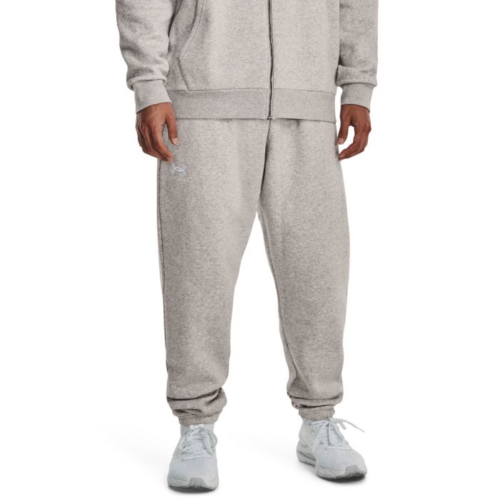 Pantaloni pentru bărbați Essential Fleece Grey - Under Armour