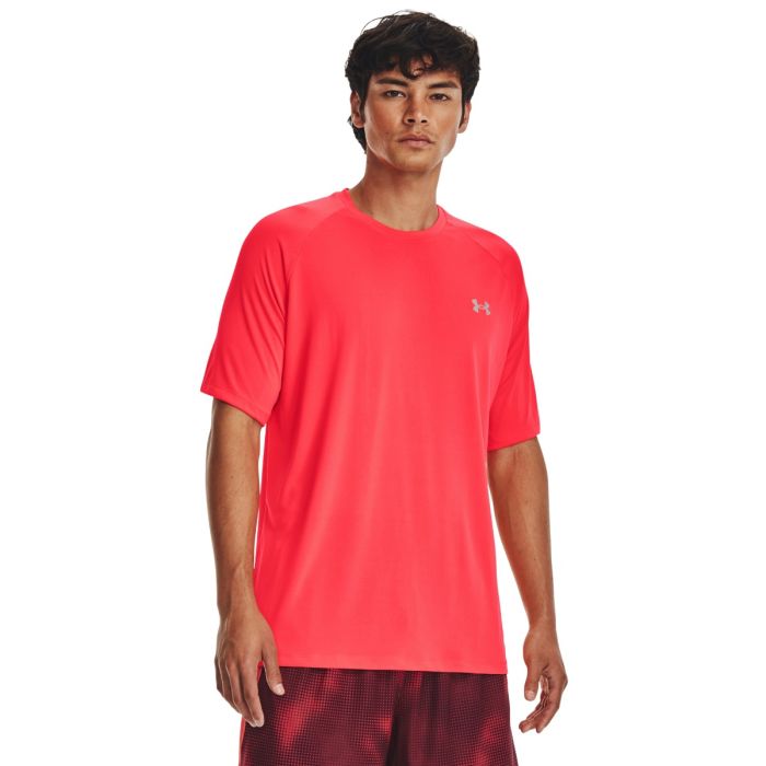 Tricou Tech Reflective SS Red - Under Armour
