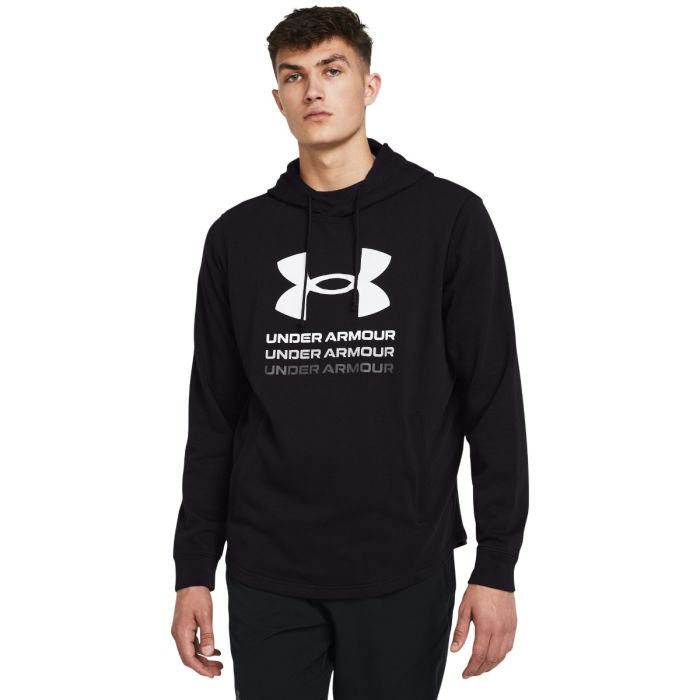 Hanorac Rival Terry Graphic HD Black - Under Armour