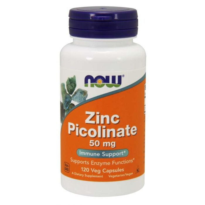 Picolinat de zinc 50 mg - NOW Foods
