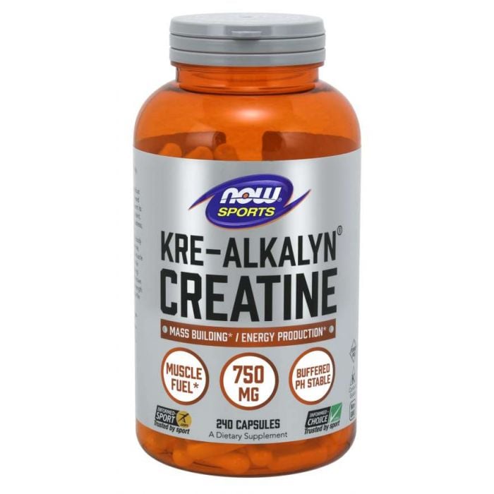 Kre-Alkalyn® Creatină - NOW Foods