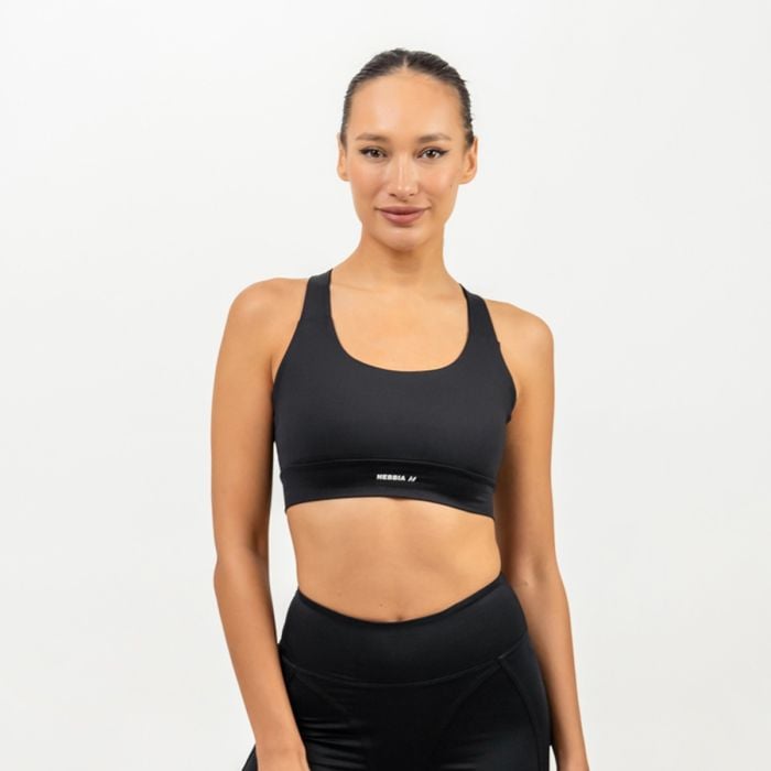 Sutien sport Racer Back Black - NEBBIA S