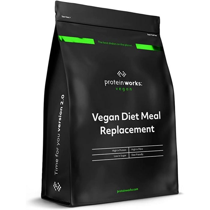 Vegan Diet Meal Replacement - The Protein Works 500 g - ciocolată fină