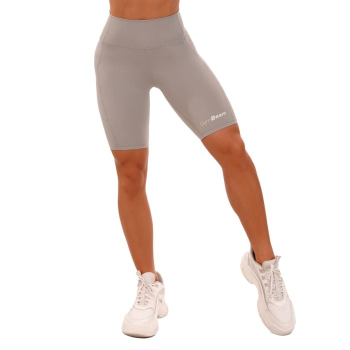 Pantaloni scurți pentru femei Biker Grey - GymBeam S