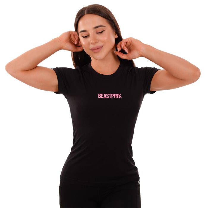Tricou pentru femei Daily Black - BeastPink L