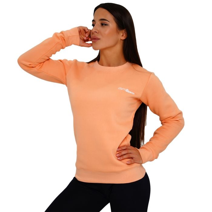 Hanorac pentru femei Basic Jumper Powder Peach - GymBeam S