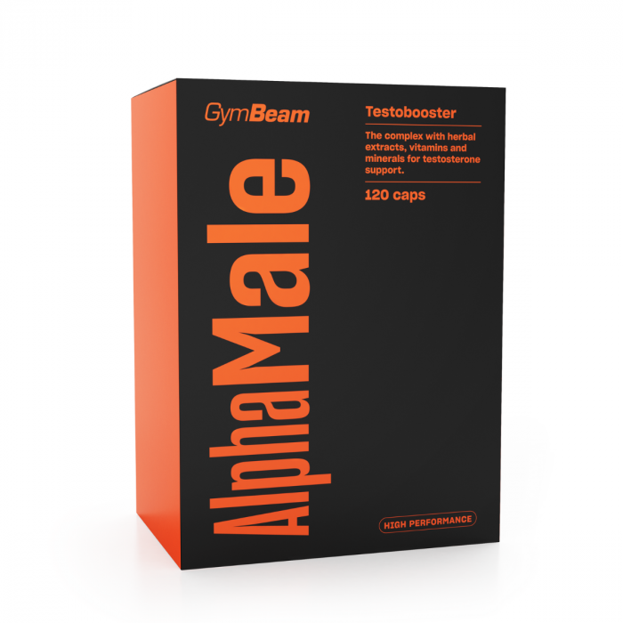 AlphaMale TestoBooster - GymBeam 120 caps.