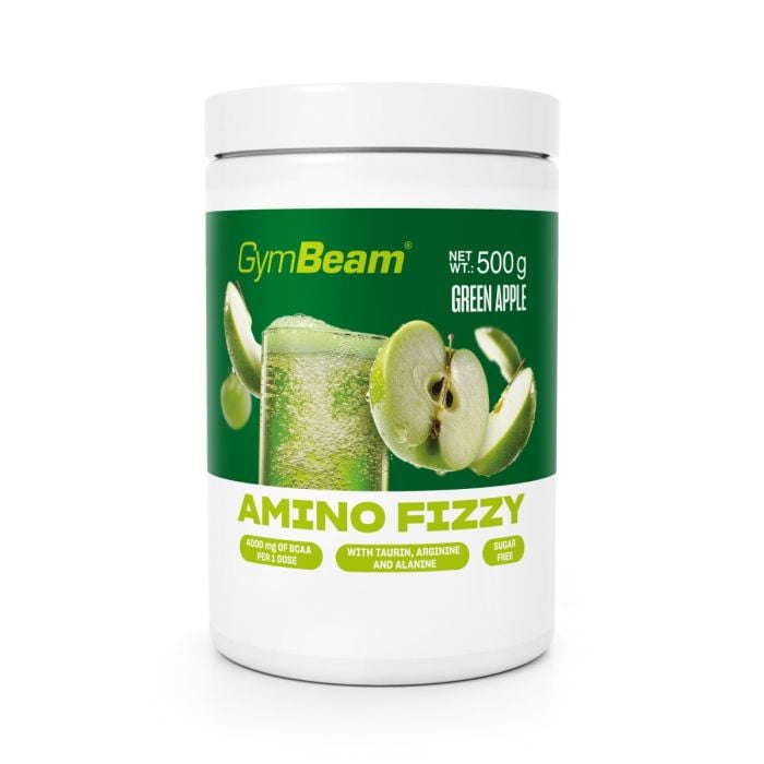 Amino Fizzy - GymBeam 500 g - măr verde