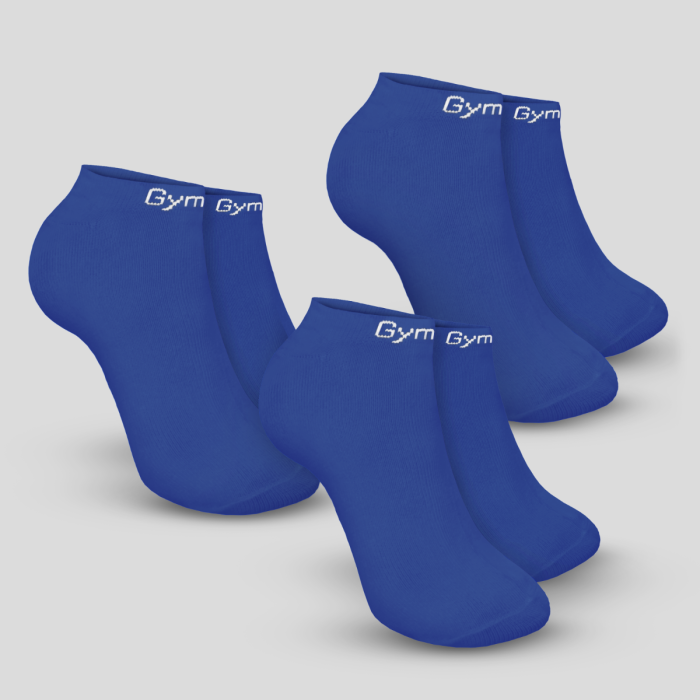Șosete Ankle Socks 3Pack Blue - GymBeam