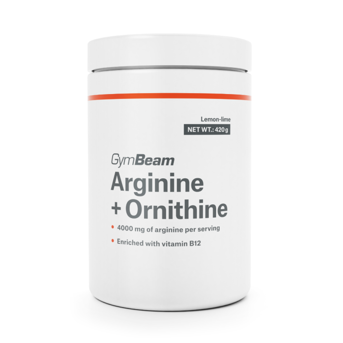 Arginină + Ornitină - GymBeam 420 g - mango - maracuja